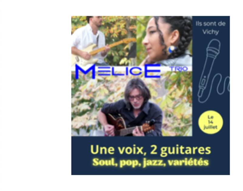 Concerts de Mélice Trio et deux autres groupes