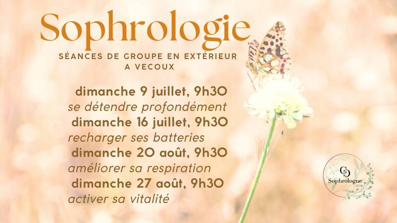 Séance de sophrologie en extérieur