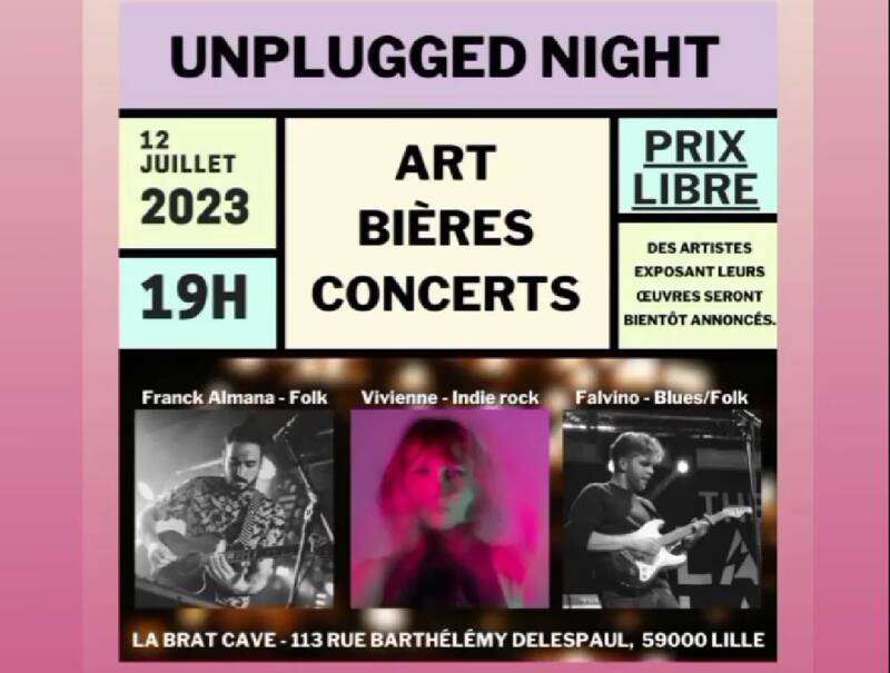 Unplugged Night à la Brat Cave Lille