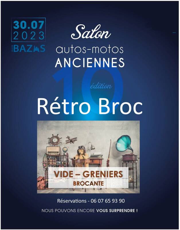 Vide grenier Rétro Broc de Bazas