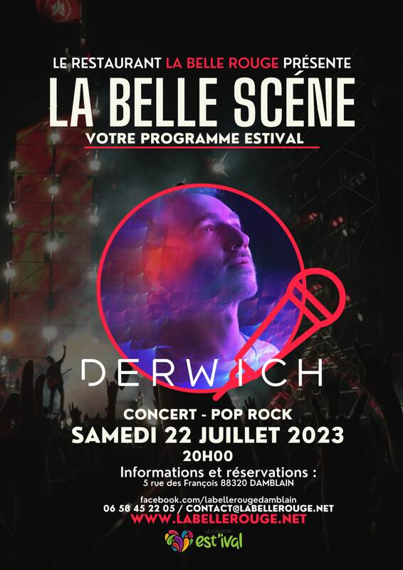 Derwich en concert (Pop/Rock)