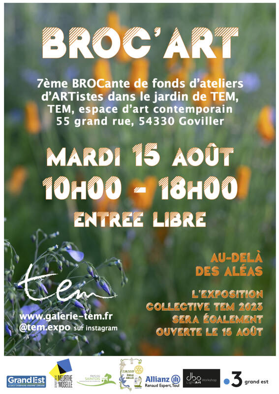 Broc'Art - Brocante de fonds d'ateliers d'artistes