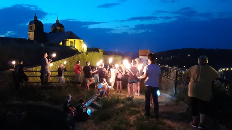 Visites nocturnes de la citadelle de Montmédy