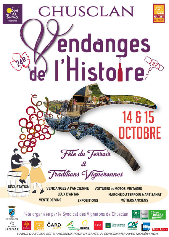 LES VENDANGES DE L'HISTOIRE