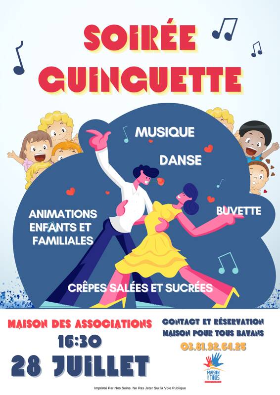 Soirée guinguette