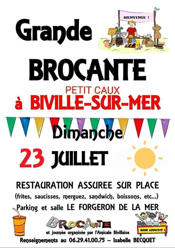 Grande Brocante annuelle à Biville sur Mer