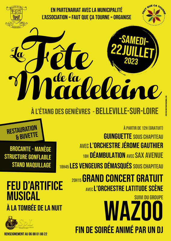 Fête de la madeleine