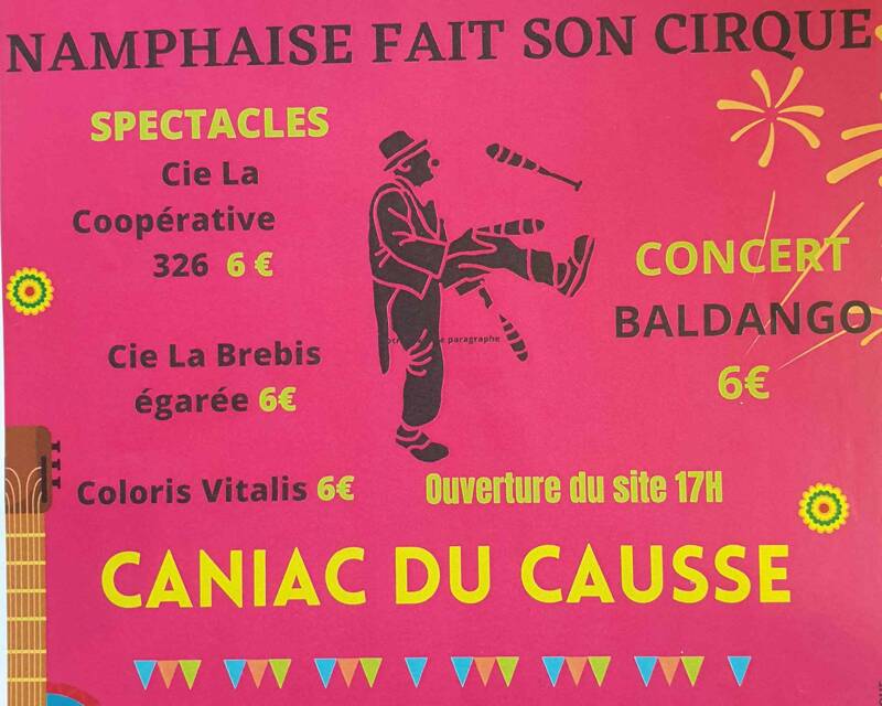 CHEZ NAMPHAISE FAIT SON CIRQUE