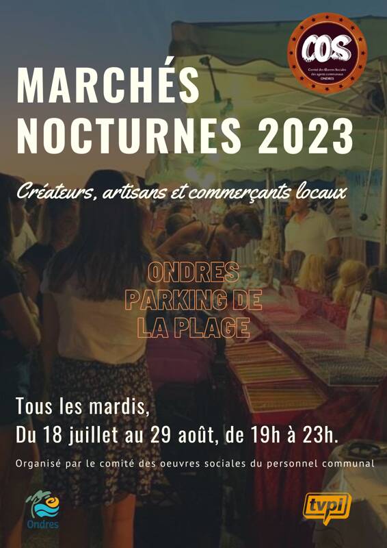 Marché nocturne Ondres