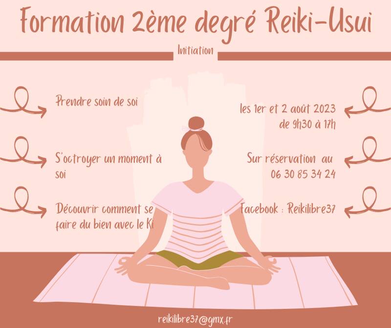 Formation au 2ème degré de Reiki-Usui