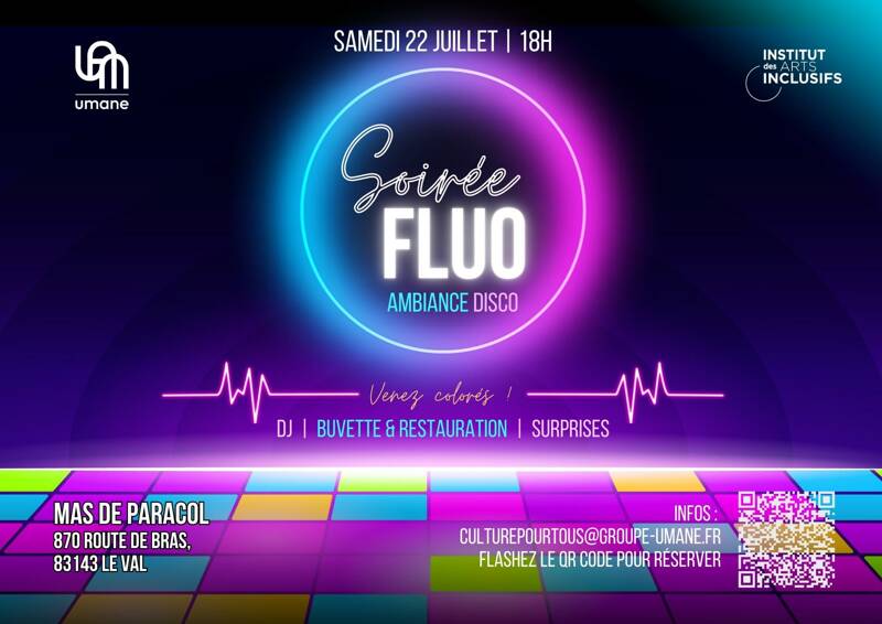 Soirée Fluo - Ambiance Disco - Val (83143) - Musique