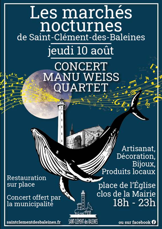 Marché nocturne et concert