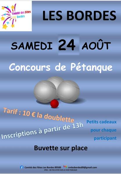 Concours de Pétanque