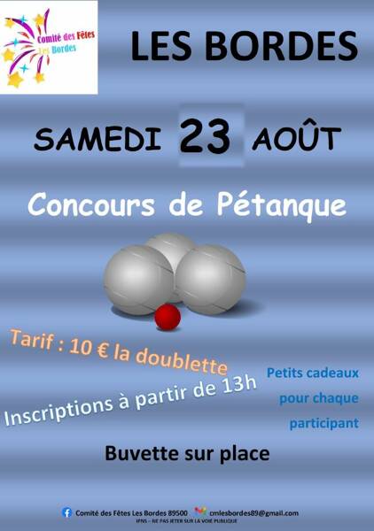 Concours de Pétanque