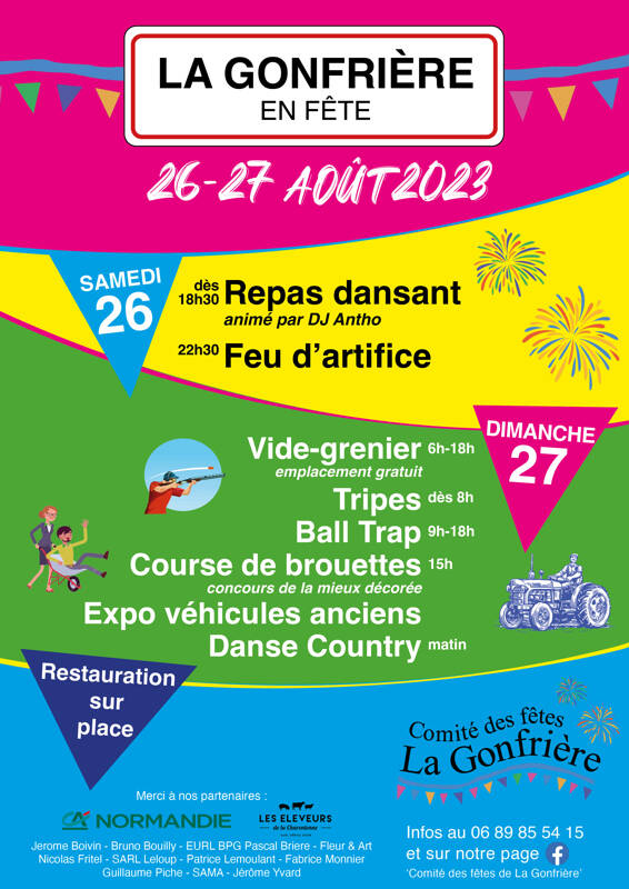 Fête communale et vide-grenier