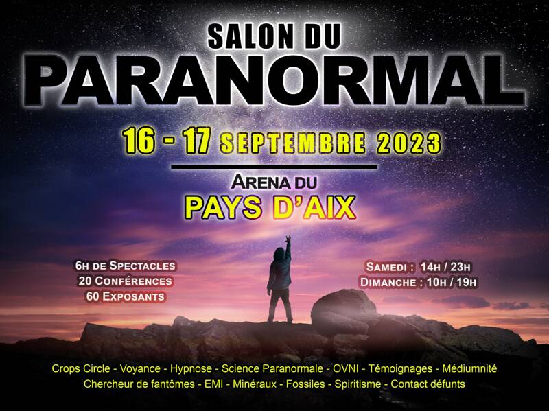 Salon du Paranormal à l'Aréna du Pays d'Aix