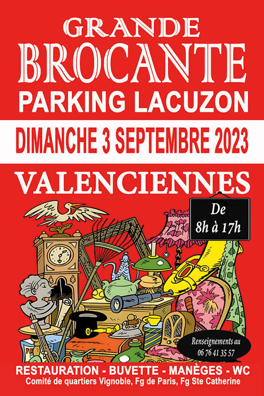 GRANDE BROCANTE PARKING LACUZON