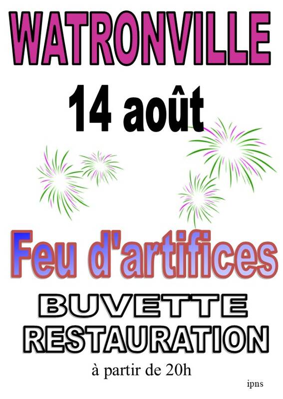 Fête foraine et feu d'artifices