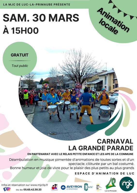 CARNAVAL : La grande parade