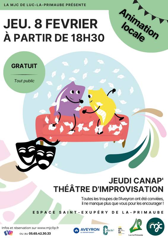 JEUDI CANAP’ : Théâtre d’Improvisation