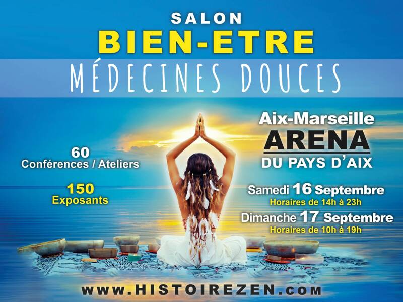 Salon Bien-être et Médecines Douces à l'Aréna d'Aix-en-Provence