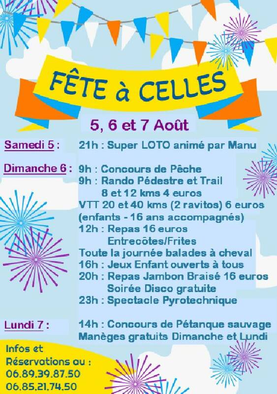 FÊTE A CELLES