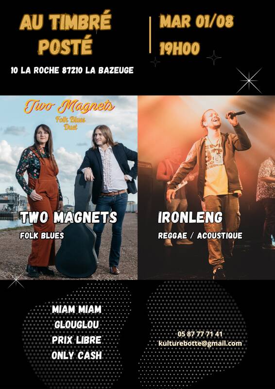 Concert Two Magnets et Ironleg