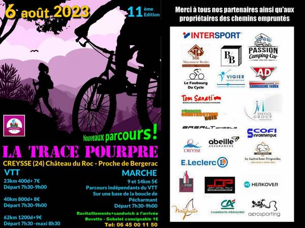 Randonnée VTT et Marche au Château du Roc