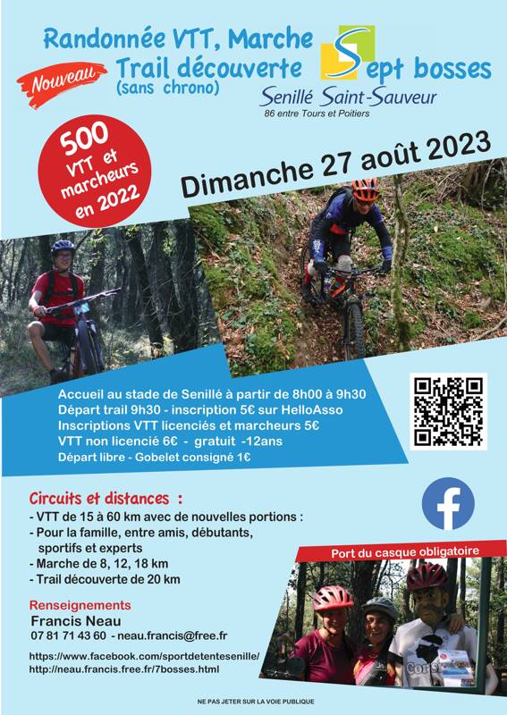 randonnée VTT MARCHE et TRAIL des 7 Bosses