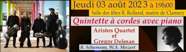 Fédémuse : Concert Aristos Quartet et Gregor Dešman