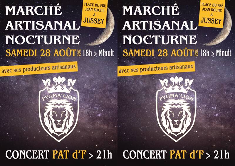 Marché nocturne et concert