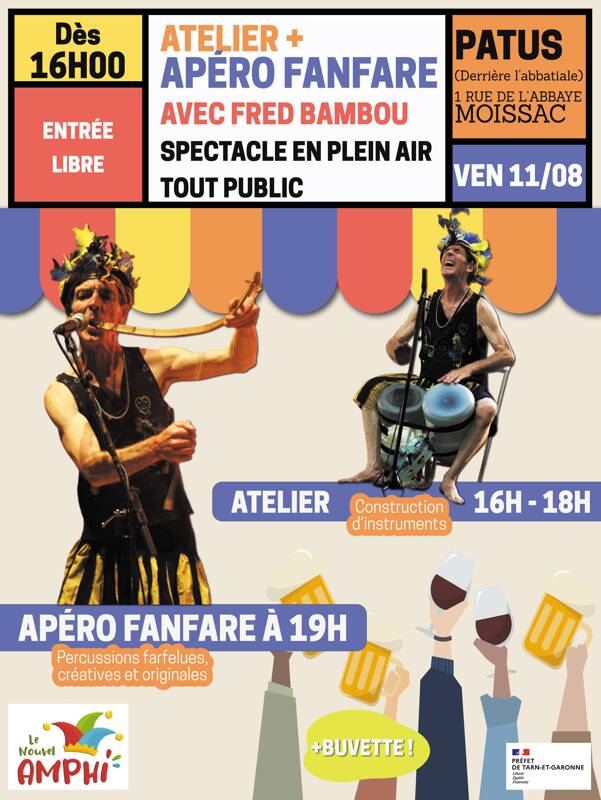 Atelier création d'instruments + Apéro Fanfare