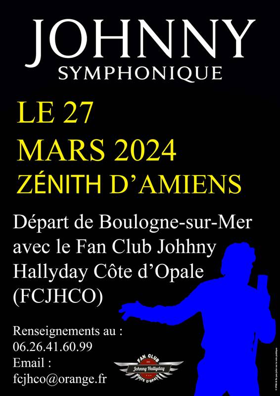 DEPLACEMENT ZENITH D'AMIENS -AUDEPART DE BOULOGNE S/M