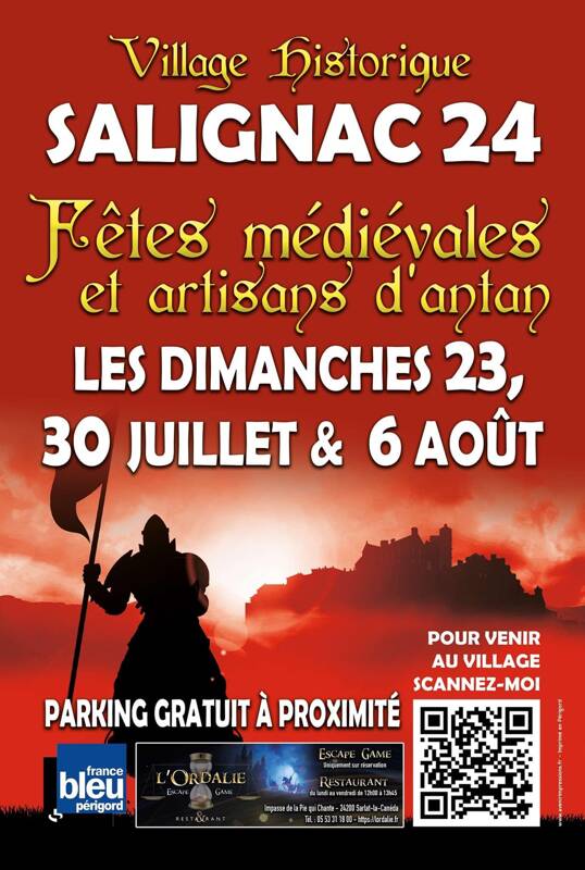 Fête médiévale et artisans d'antan