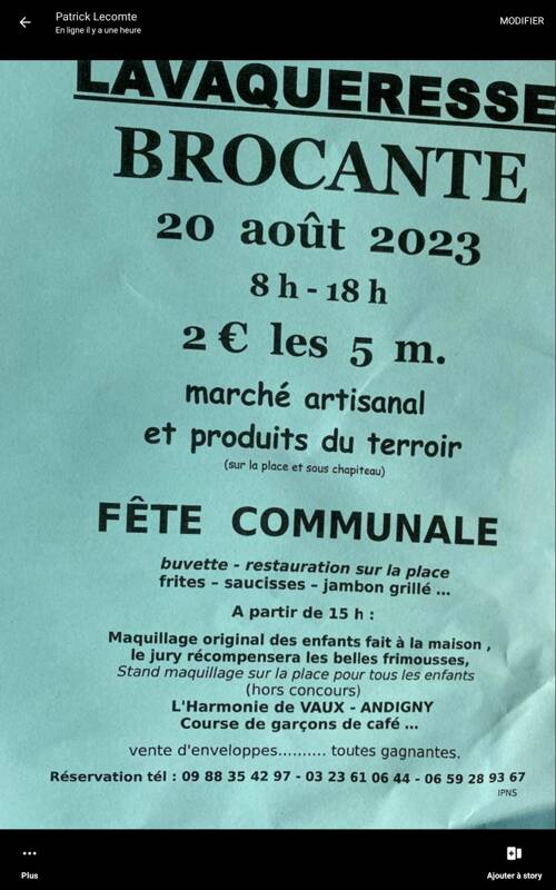 Brocante - Fête locale
