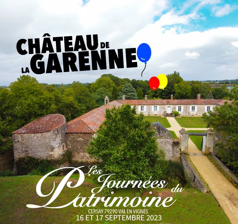 Journées du Patrimoine au Château de la Garenne