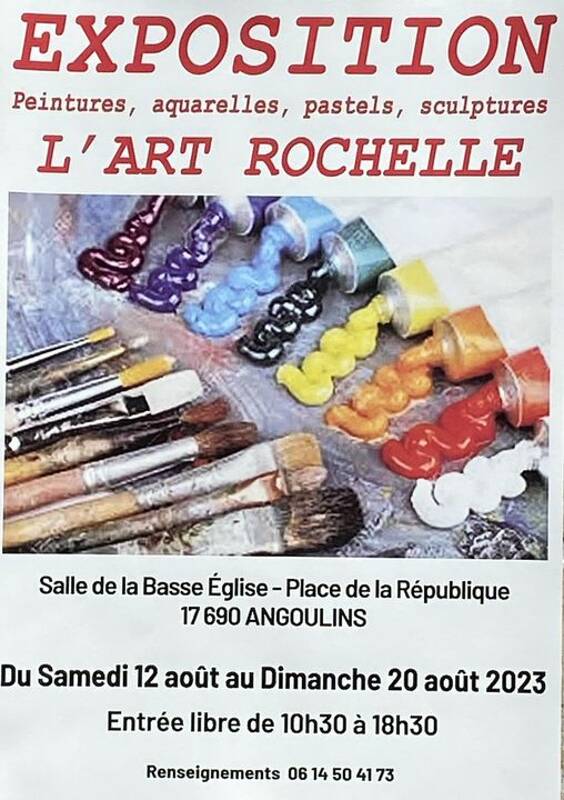 EXPOSITION DE PEINTURE