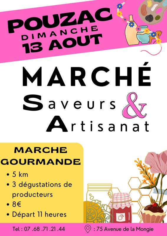 Marché de producteurs, saveurs et artisanat