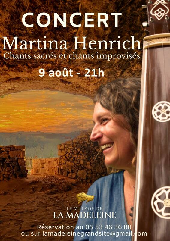 Concert de Martina Henrich au Village de la Madeleine