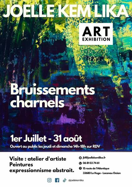 Exposition Bruissements Charnels