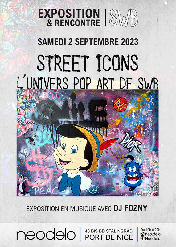 STREET ICONS : L'univers Pop Art de SWB