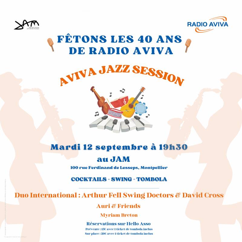 AVIVA JAZZ SESSION 40E ANNIVERSAIRE