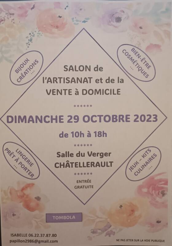 SALON DE L'ARTISANAT ET DE LA VENTE À DOMICILE