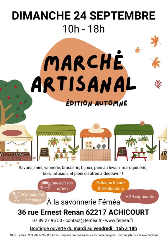 Marché artisanal - édition automne