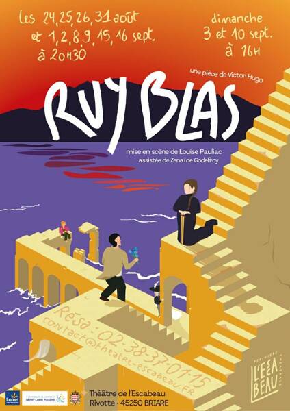 RUY BLAS, spectacle d'été à l'Escabeau