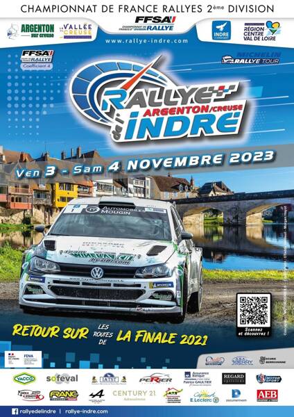 Rallye de l'Indre Argenton sur Creuse - Championnat de France des Rallyes 2ème division