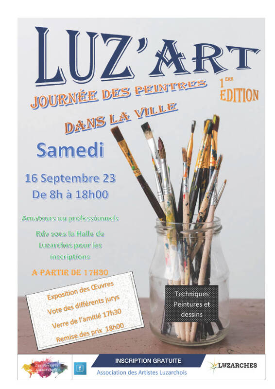 LUZ'ART PEINTRES DANS LA VILLE