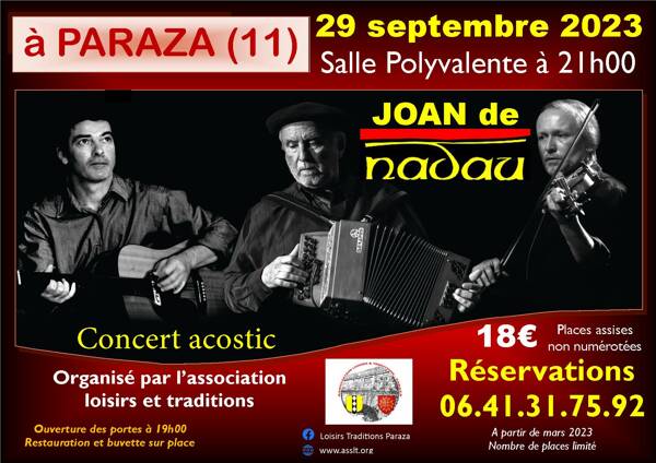 Concert NADAU