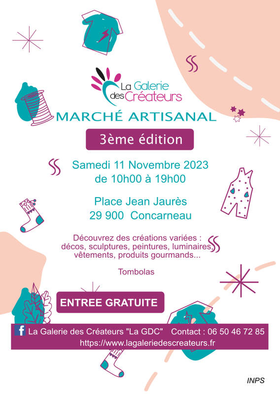 Marché artisanal de Concarneau 3ème édition