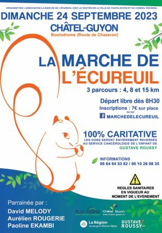 LA MARCHE DE L'ECUREUIL